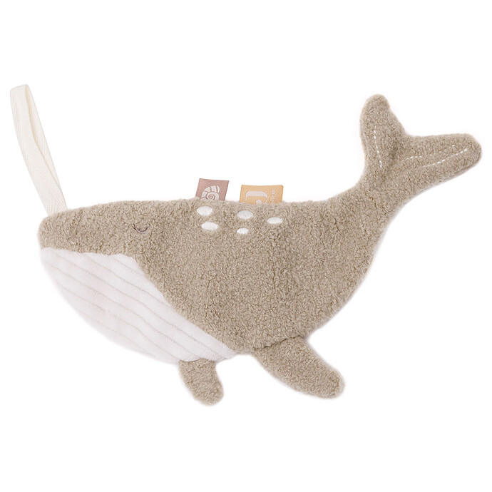 Doudou Attache Tétine - Baleine Jollein