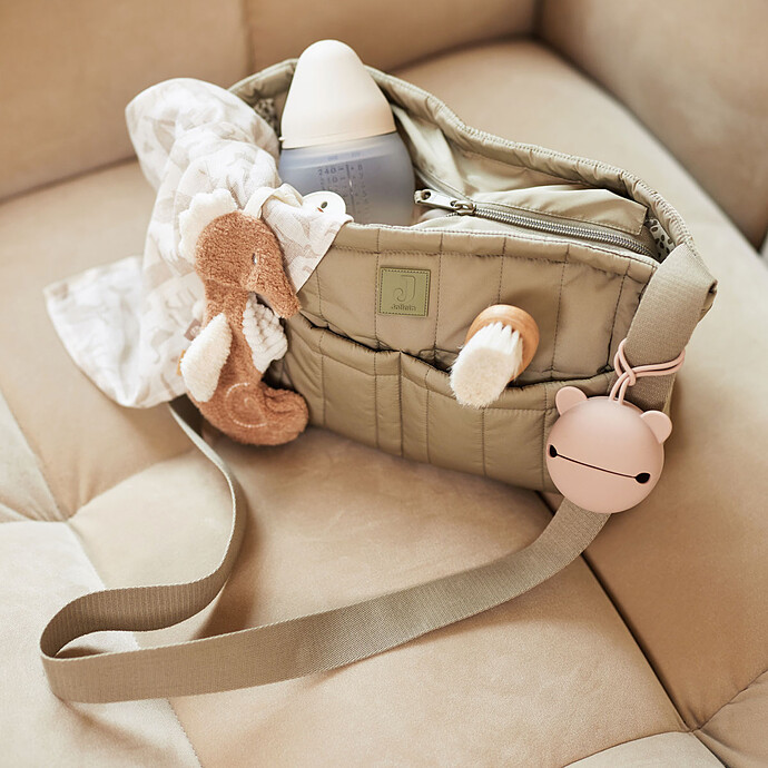 Achat Organisateur de Poussette Matelassé - Olive Green 