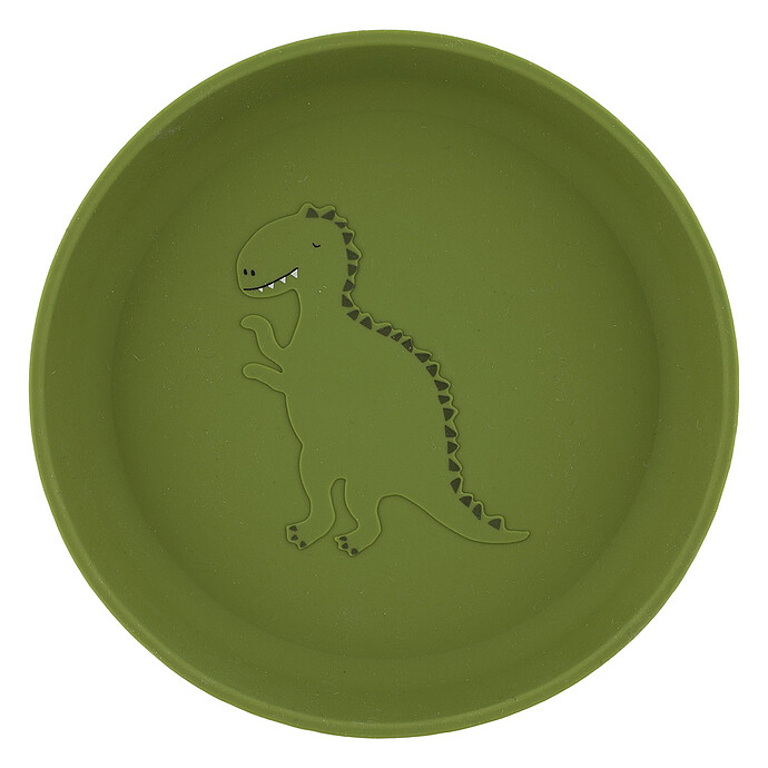 Assiette en Silicone - Mr. Dino Trixie Baby