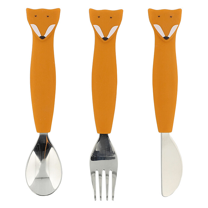 Lot de 3 Couverts - Mr. Fox Trixie Baby