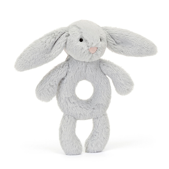 Hochet Bashful Silver Bunny   Jellycat
