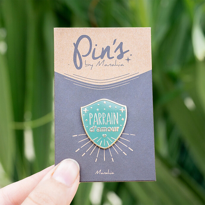 Achat Pin's - Parrain d'Amour