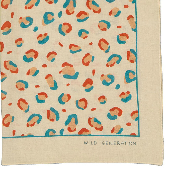Petit Foulard Graou - Crème  Chamaye