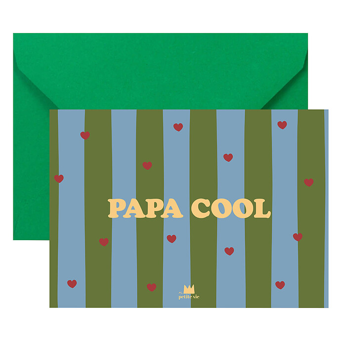 Carte Papa Cool Ma petite vie