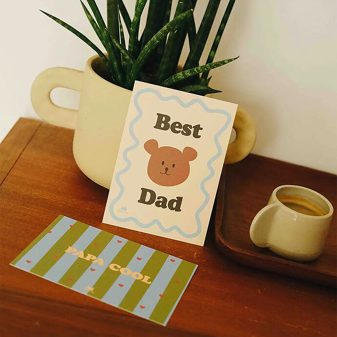 Carte Papa Cool Ma petite vie