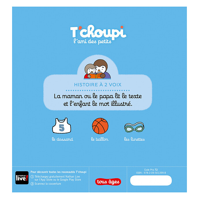 Avis T'choupi Champion de Sport