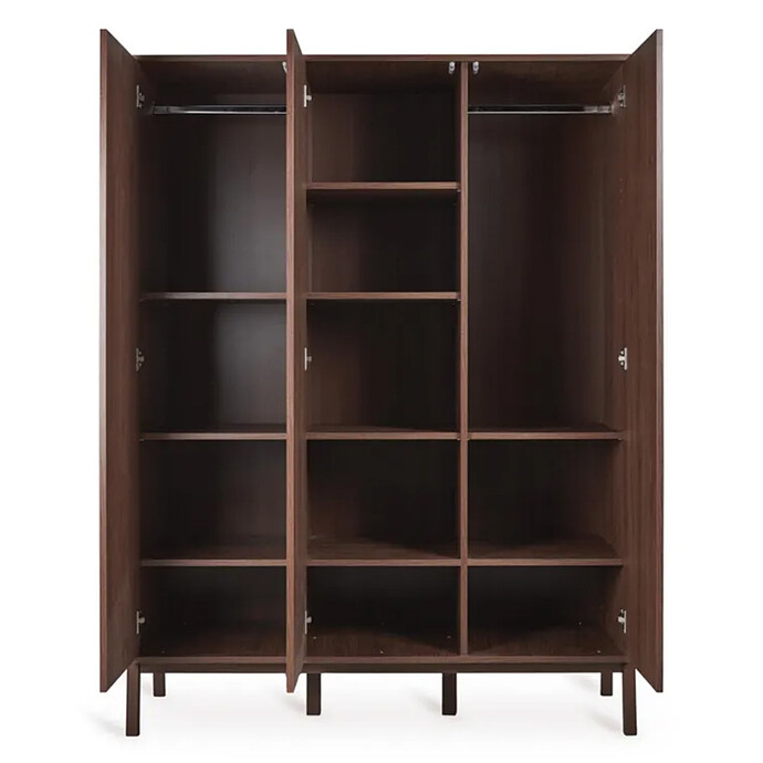 Armoire 3 Portes Ashi XL - Chataignier Quax