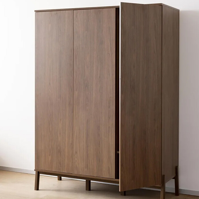 Avis Armoire 3 Portes Ashi XL - Chataignier