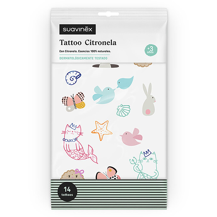 Avis Lot de 14 Tattoos à la Citronnelle