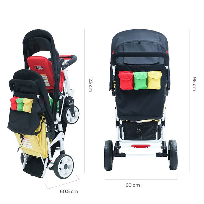 Avis Poussette 3 Places Lidoo H3E + Ergondrive