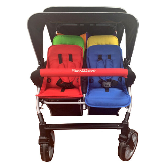 Poussette 6 Places Lidoo Bus BB Familidoo