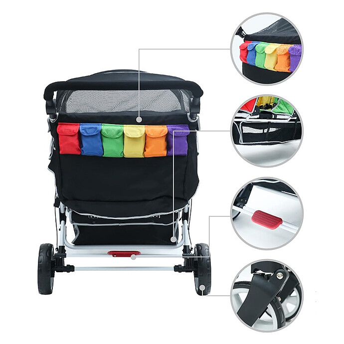 Avis Poussette 6 Places H6E