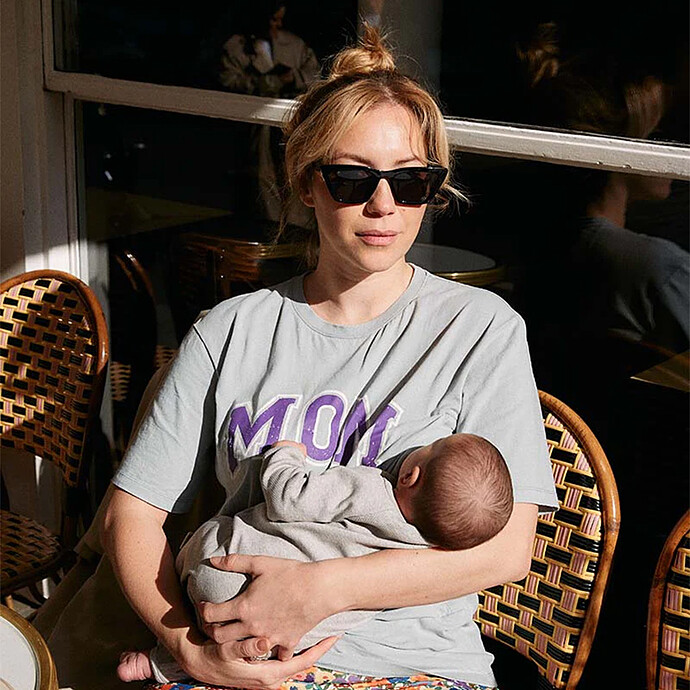 T-shirt d'Allaitement MOM - XL Tajinebanane