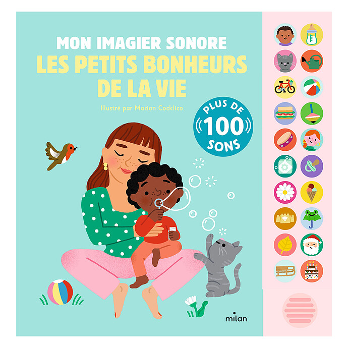 Mon Imagier Sonore - Les Petits Bonheurs de la Vie Milan