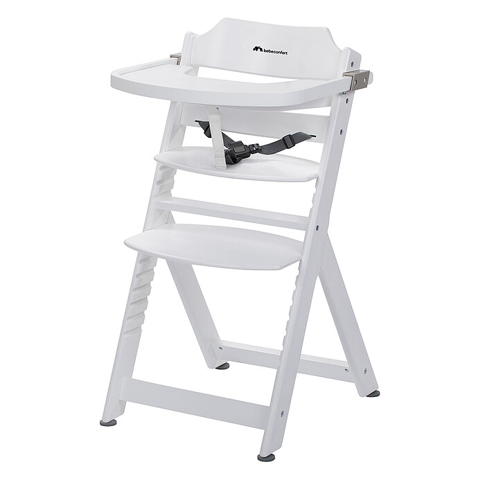 Chaise Haute Timba - White Wood bébéconfort