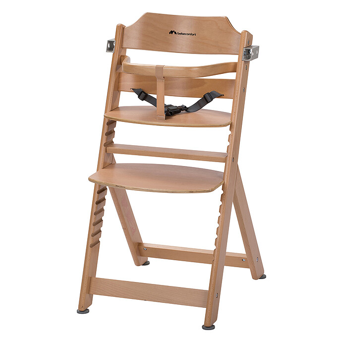 Chaise Haute Timba - Natural Wood bébéconfort
