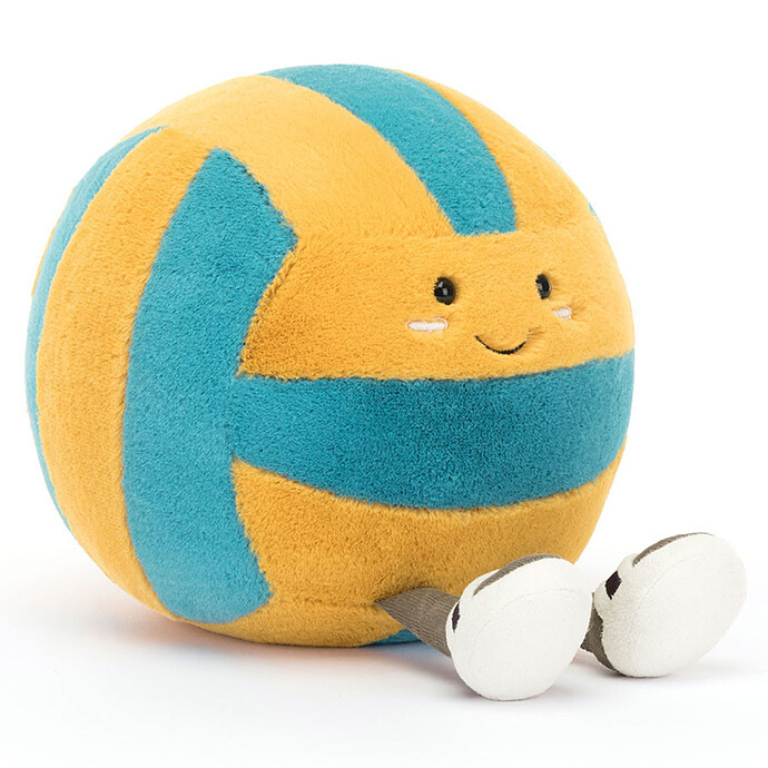Amuseable Sports Beach Volley Jellycat