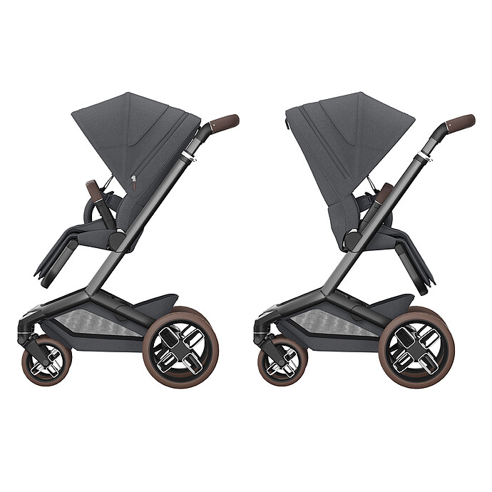 Achat Poussette Duo Fame - Twillic Graphite