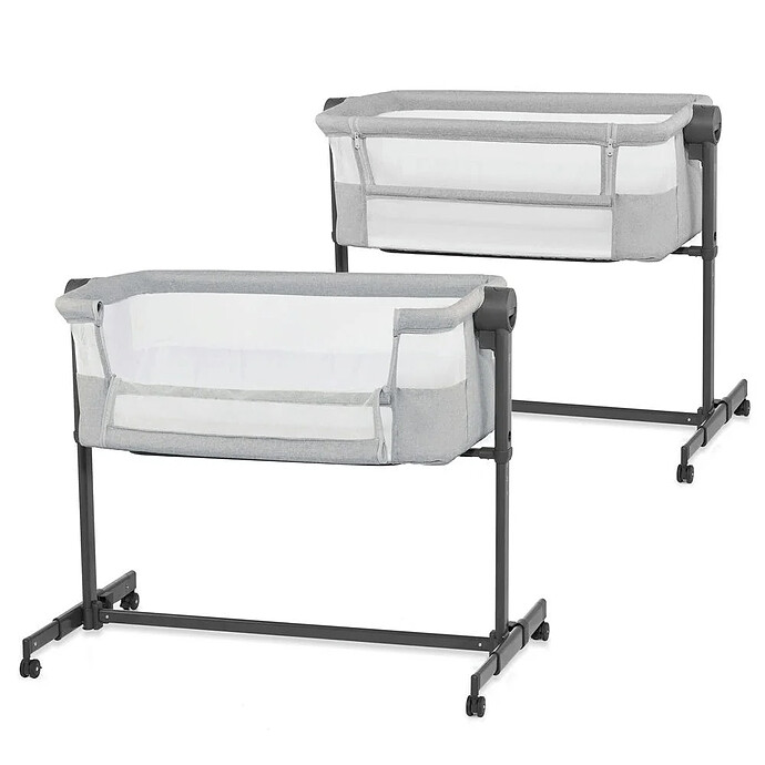 Lit Bébé NESTE UP - Gris Kinderkraft