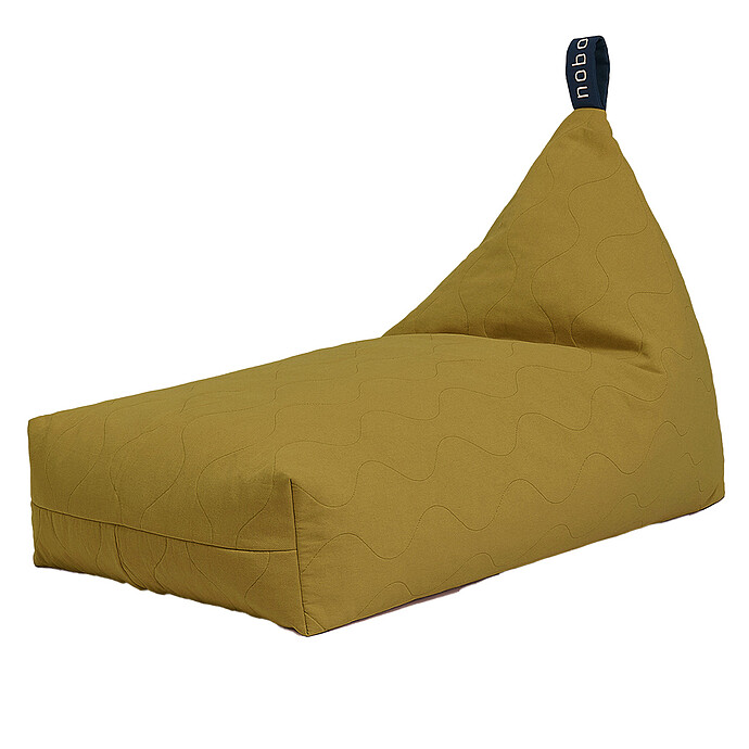 Pouf Brodé L1N0 - Moss Green Nobodinoz