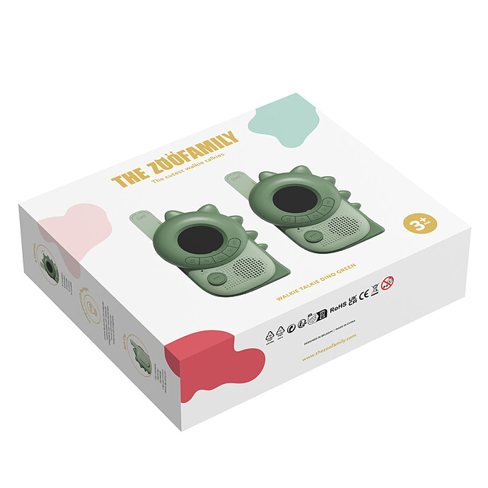 Achat Lot de 2 Talkie-walkie - Dino