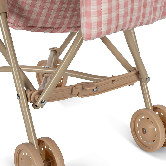 Achat Poussette pour Poupée - Powder Pink Check