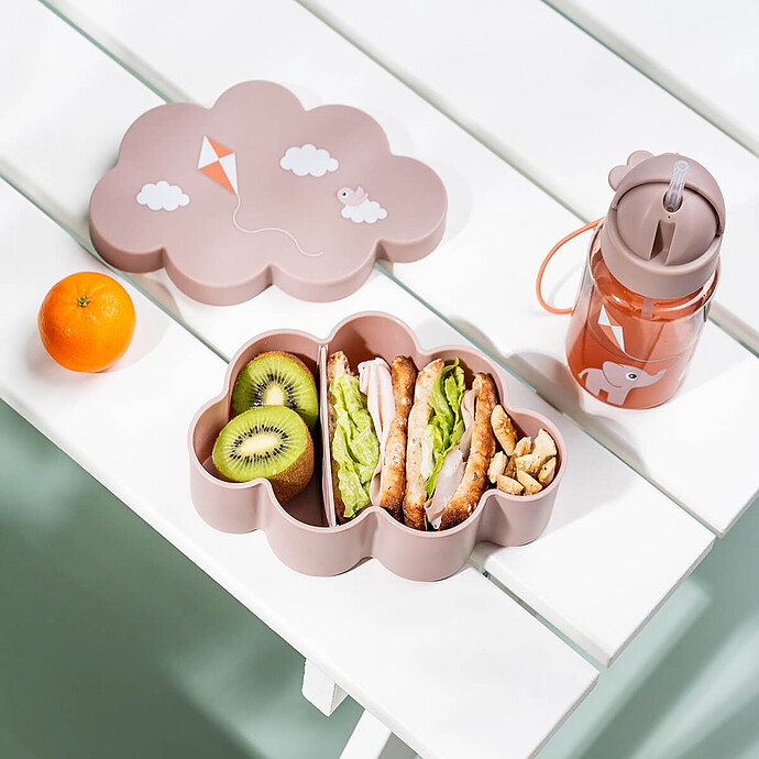 Avis Coffret 3 Pièces Gourde et Boîtes à Goûter - Playground Rose