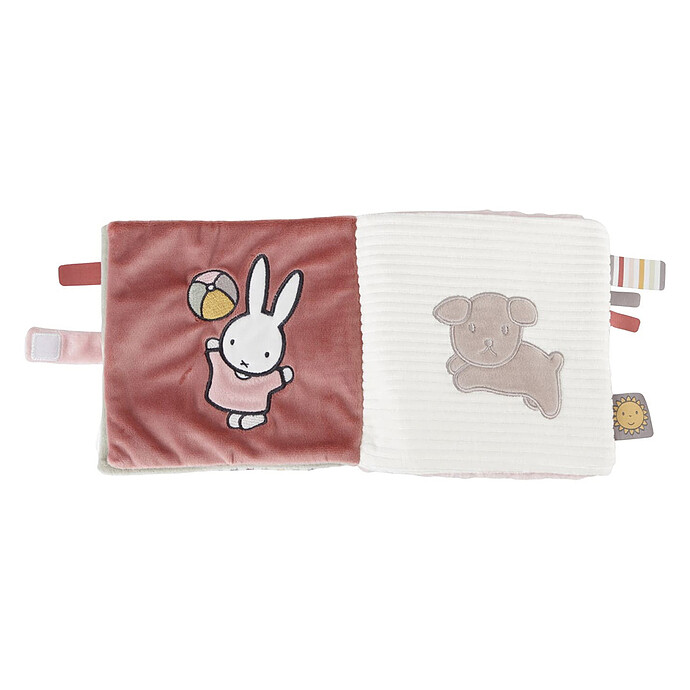 Mini Livre d'Activités en Tissu Miffy - Fluffy Rose Pioupiou & Merveilles