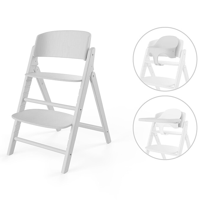 Chaise Haute Click & Fold 3-en-1 - All White Cybex