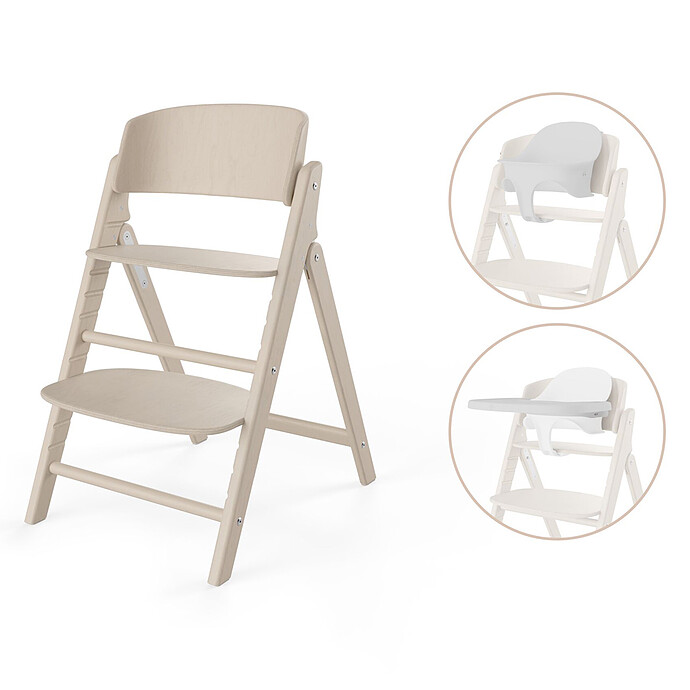 Chaise Haute Click & Fold 3-en-1 - All Natural Cybex
