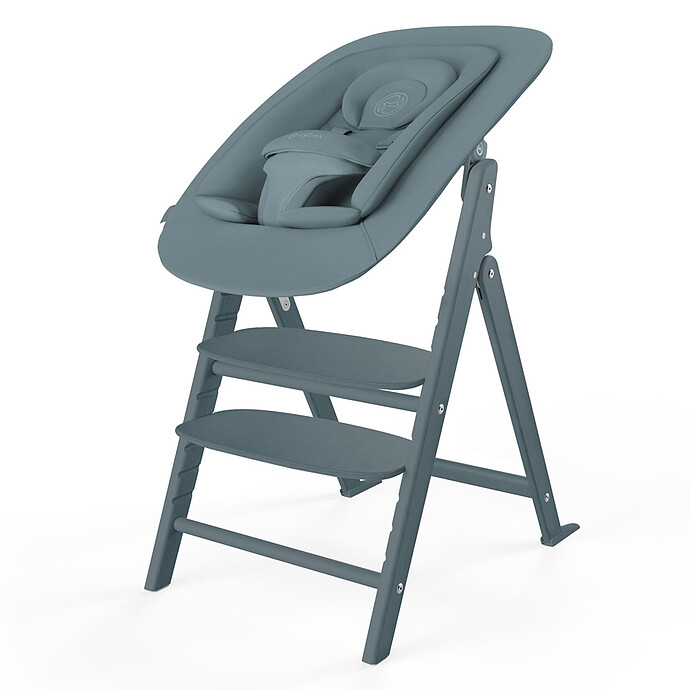 Chaise Haute Click & Fold 4-en-1 - Stone Blue Cybex