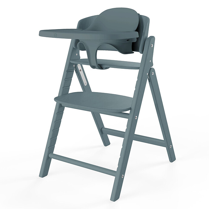 Avis Chaise Haute Click & Fold 4-en-1 - Stone Blue