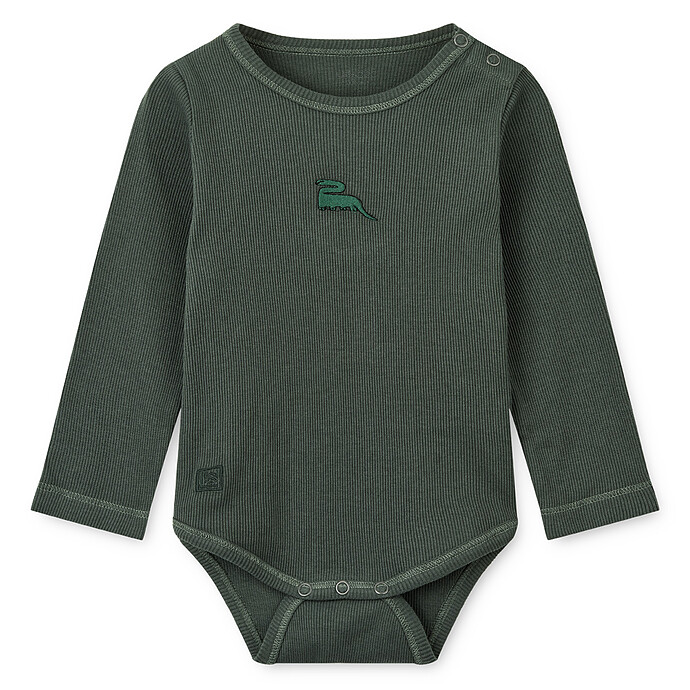 Lot de 2 Bodys Yanni Dinosaurs Mist & Forest Green - 18 Mois Liewood