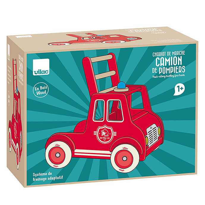 Achat Chariot de Marche Camion de Pompiers