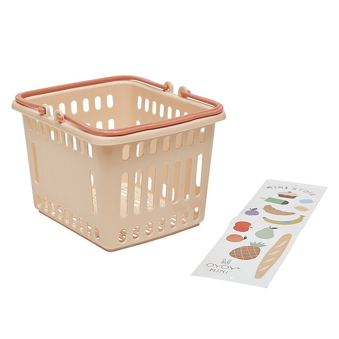 Panier de Courses Yummy - Corail OYOY