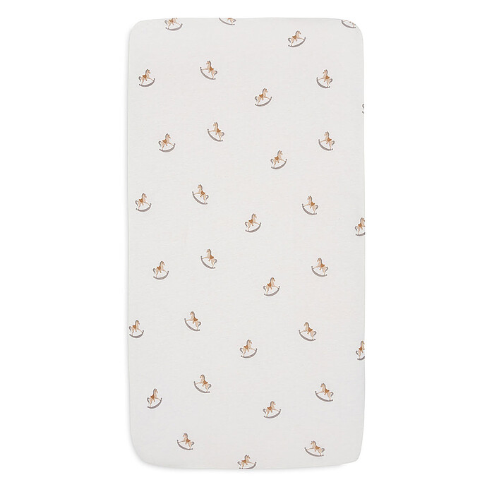 Drap Housse Berceau et Cododo Jersey Nostalgic Ride - 40-50 x 80-90 cm Jollein