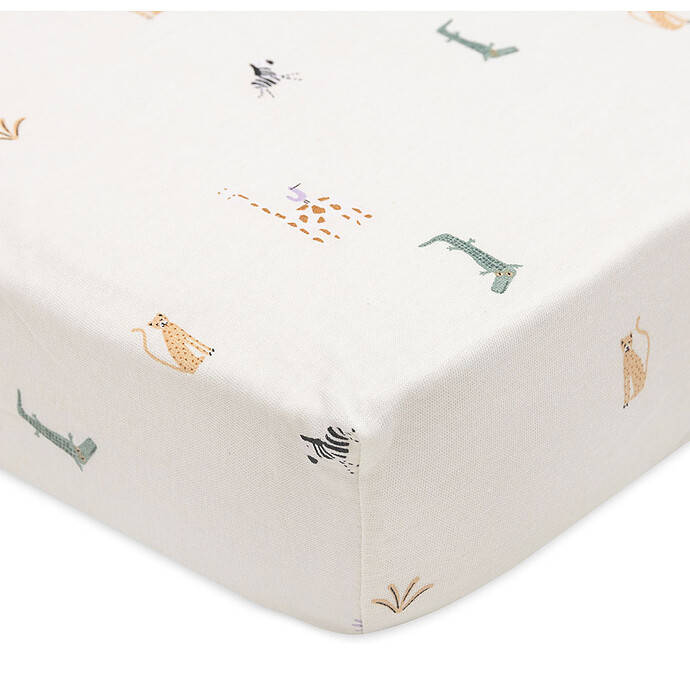 Avis Drap Housse Jersey Jungle Jambo - 70-75 x 140-150 cm