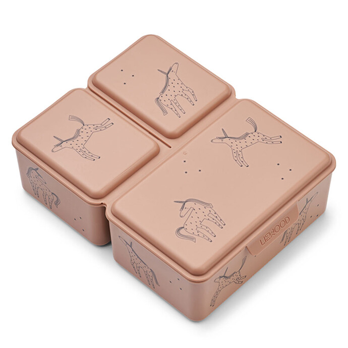 Lunchbox Driss  Licornes - Pale Tuscany Liewood