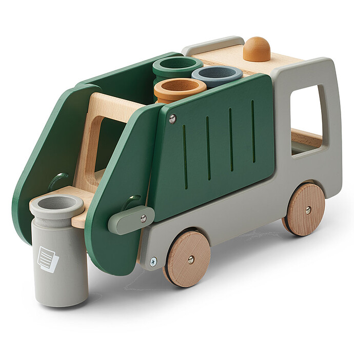 Camion de Recyclage Irina - Garden Green Multi Mix Liewood