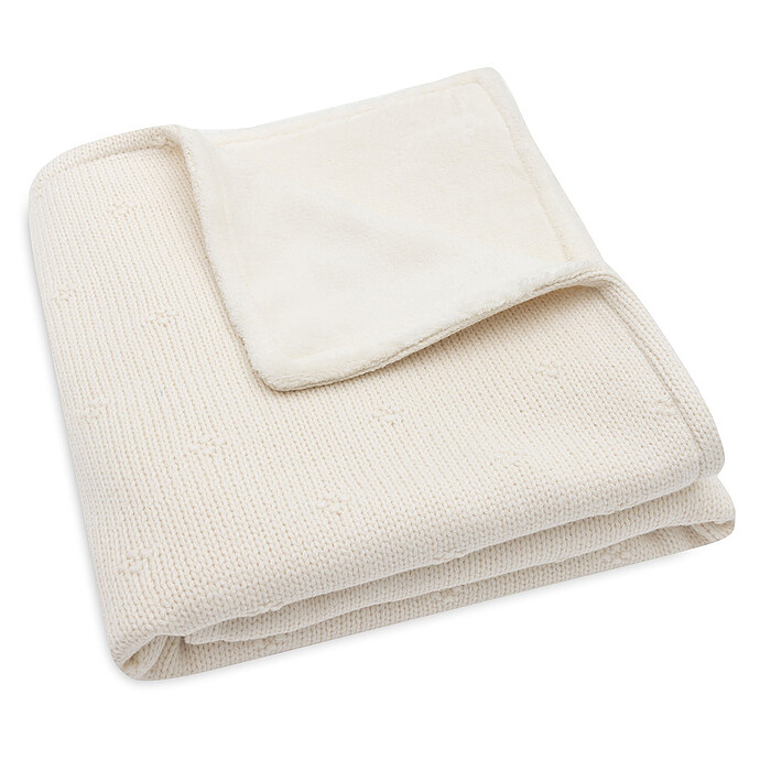 Achat Couverture Berceau Cosy Knit - Ivory Velvet