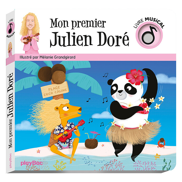 Livre Musical Mon Premier Julien Doré playBac