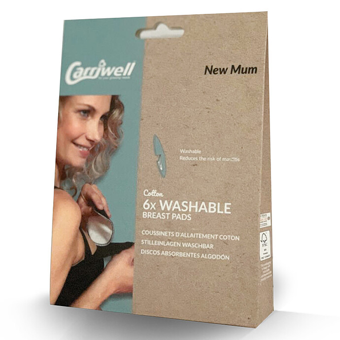Achat Lot de 6 Coussins d'Allaitement en Coton Bio Noir - Taille Unique