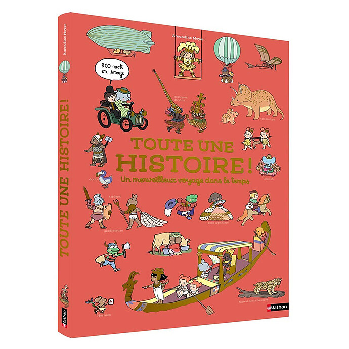 Toute une Histoire - 800 Mots en Images pour Voyager dans le Temps Nathan Editions