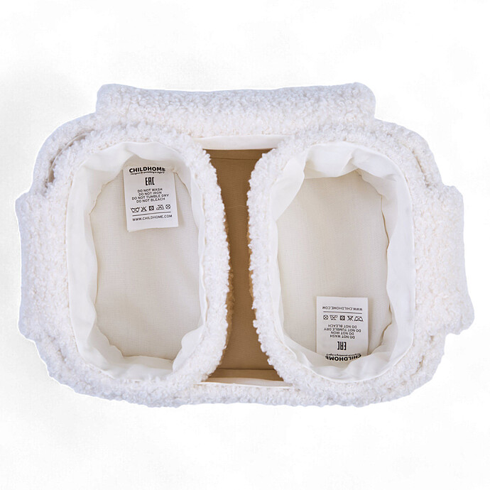 Achat Lot de 3 Paniers à Suspendre - Teddy Ecru