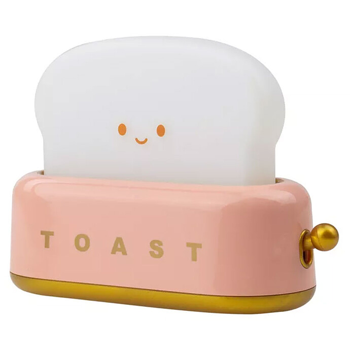 Veilleuse LED - Toaster Rose mary's