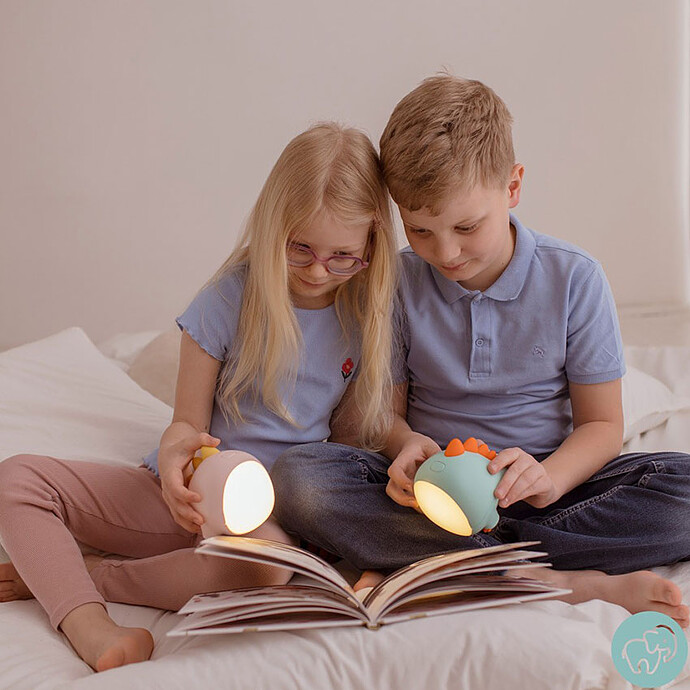 Avis Veilleuse LED - Dino Vert