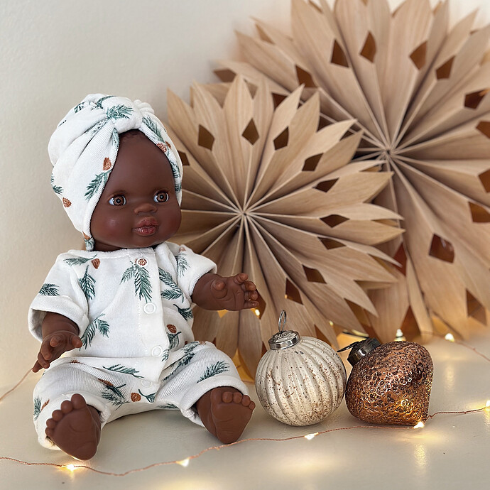 Tenue de Poupée Velours - Pine Bonjour Little