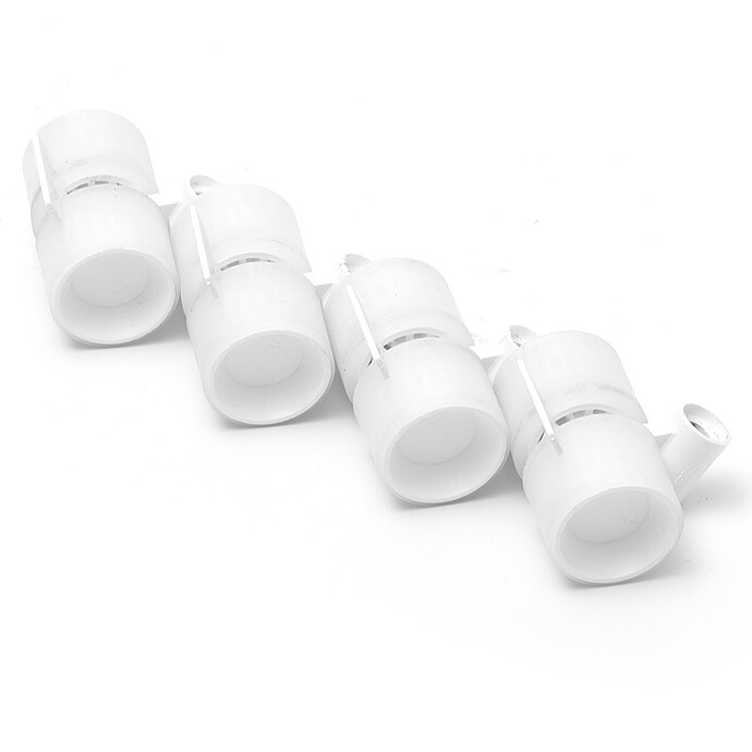 Lot de 4 Roues pour Berceau Kumi Mesh - Blanc Charlie Crane