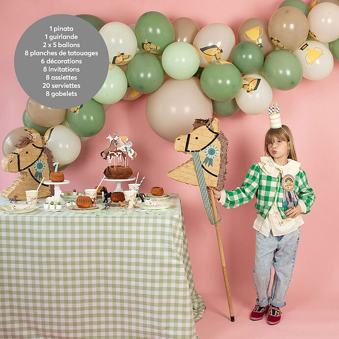 Kit d'Anniversaire Complet - Cheval My Little Day