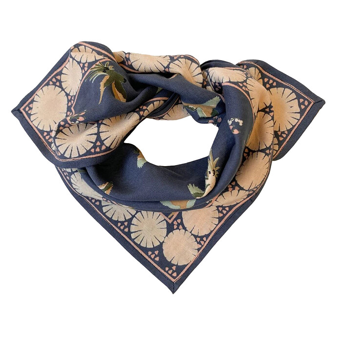Small Foulard Manika Cerisier - Orage Apaches